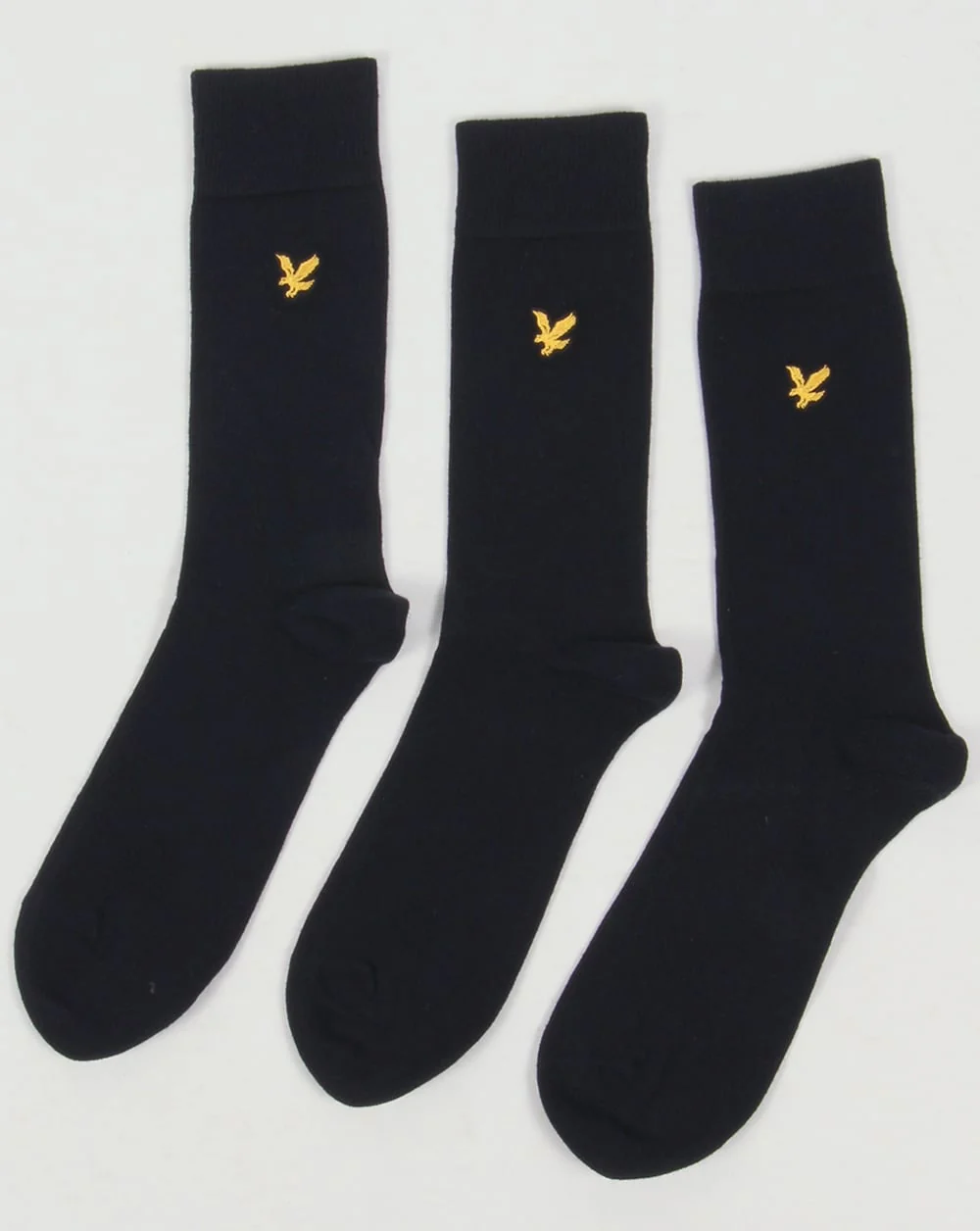 Lyle And Scott 3 Pack Vintage Socks Navy - Image 2
