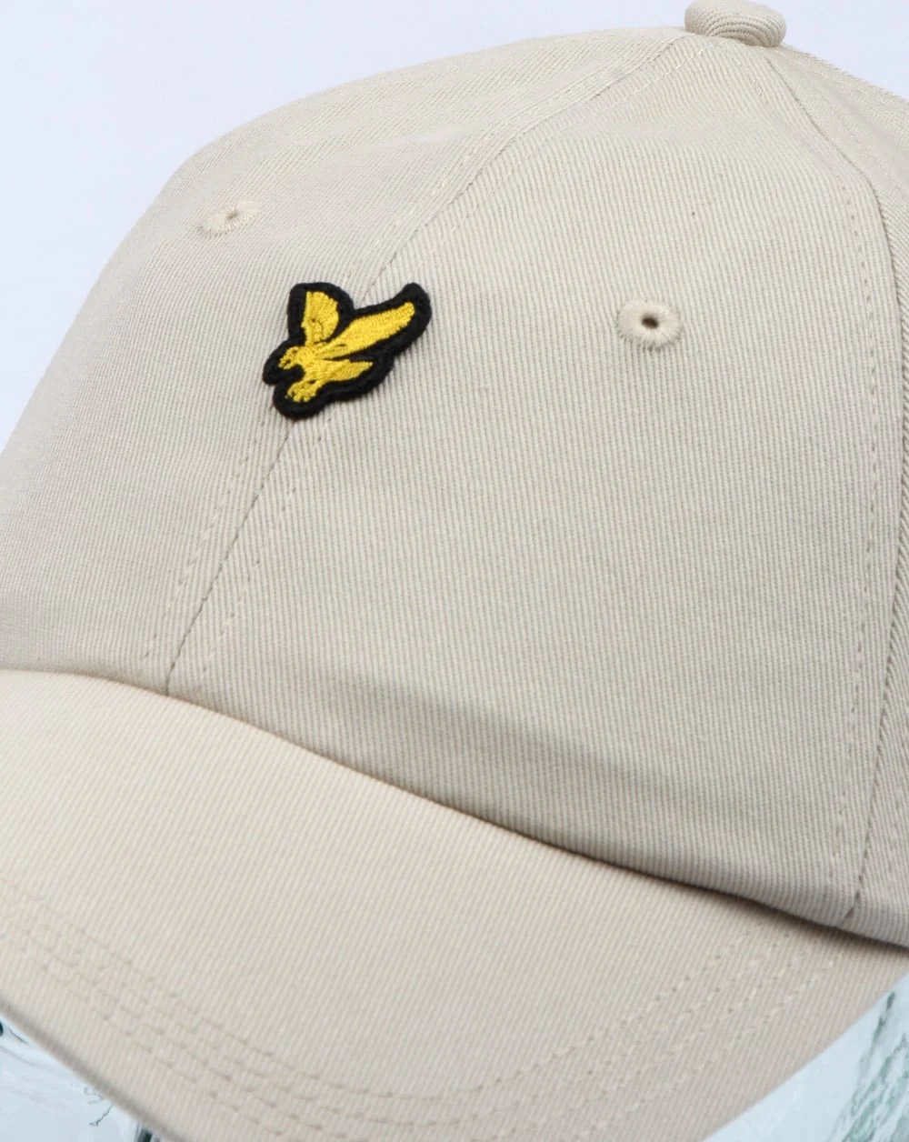 Lyle And Scott Baseball Cap Light Stone - Image 2