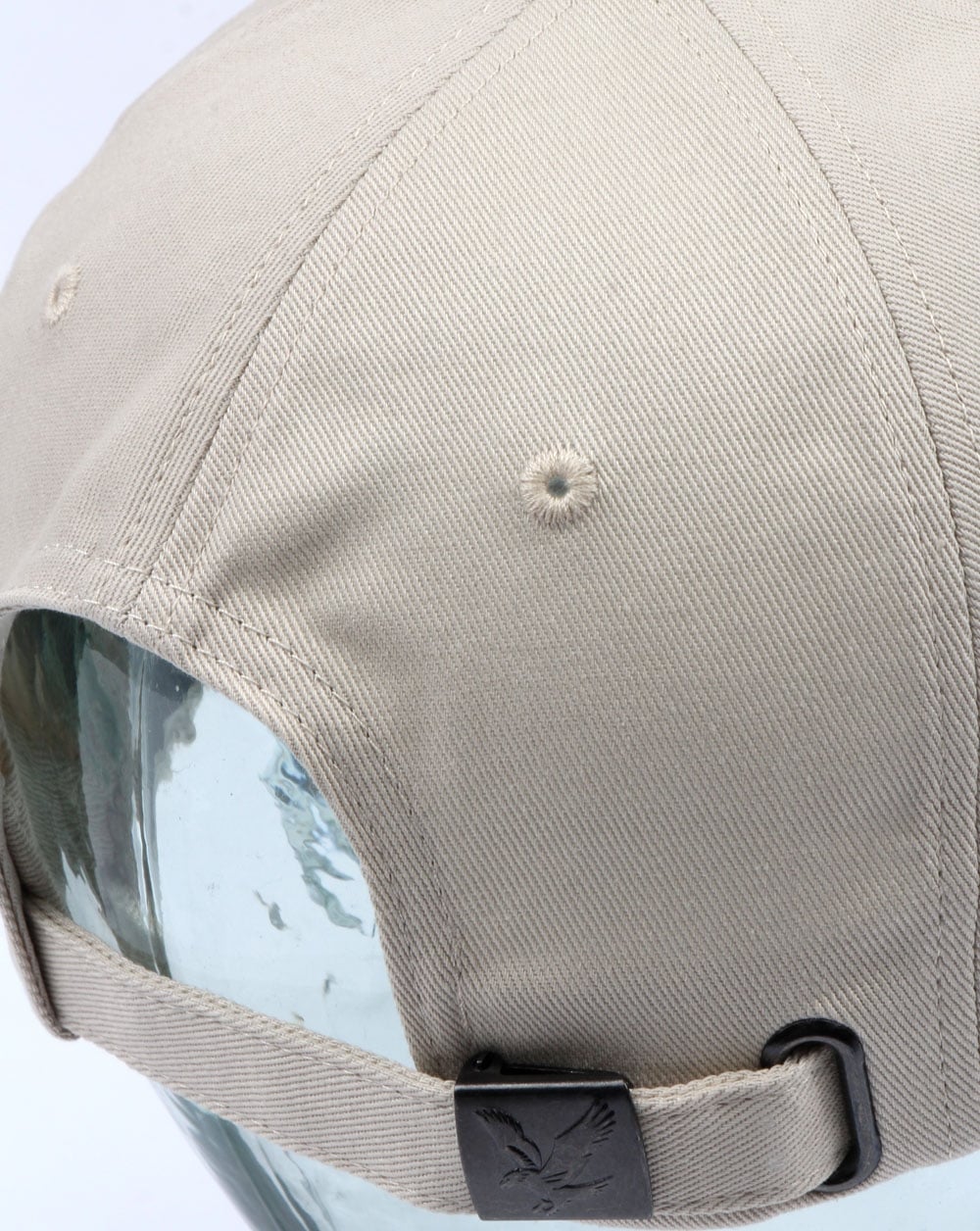 Lyle And Scott Baseball Cap Light Stone - Image 3