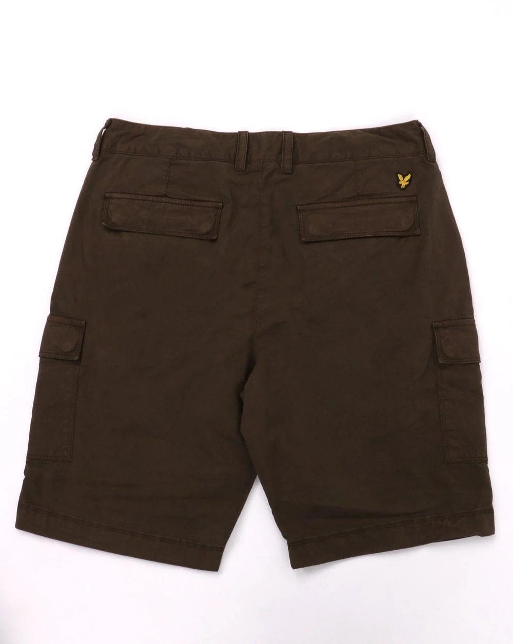 Lyle And Scott Cargo Shorts Trek Green - Image 3