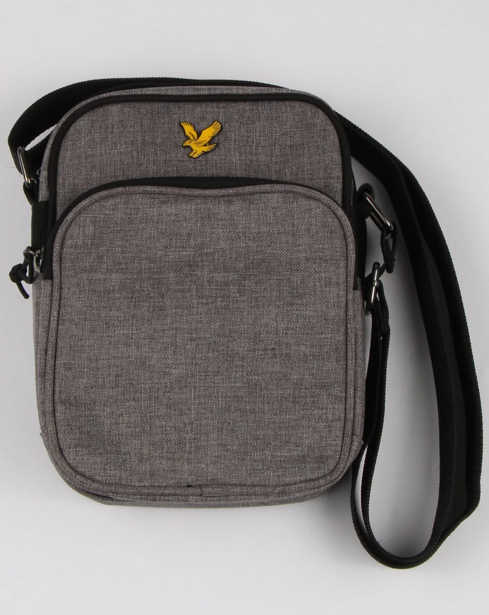 Lyle And Scott Colour Pop Small Items Bag Grey Marl - Image 2