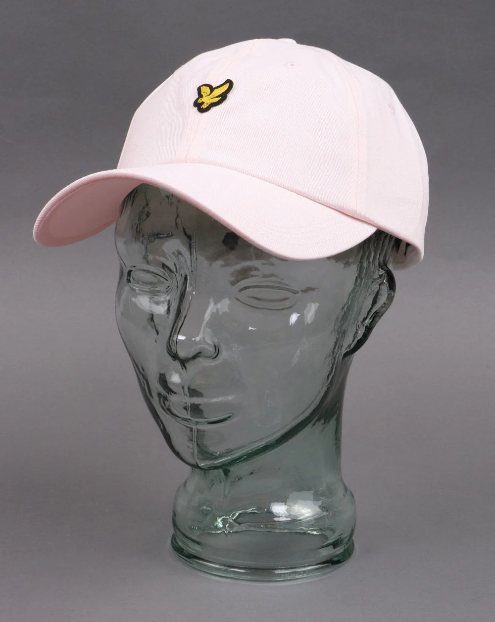 Lyle And Scott Cotton Twill Baseball Cap Pastel Pink