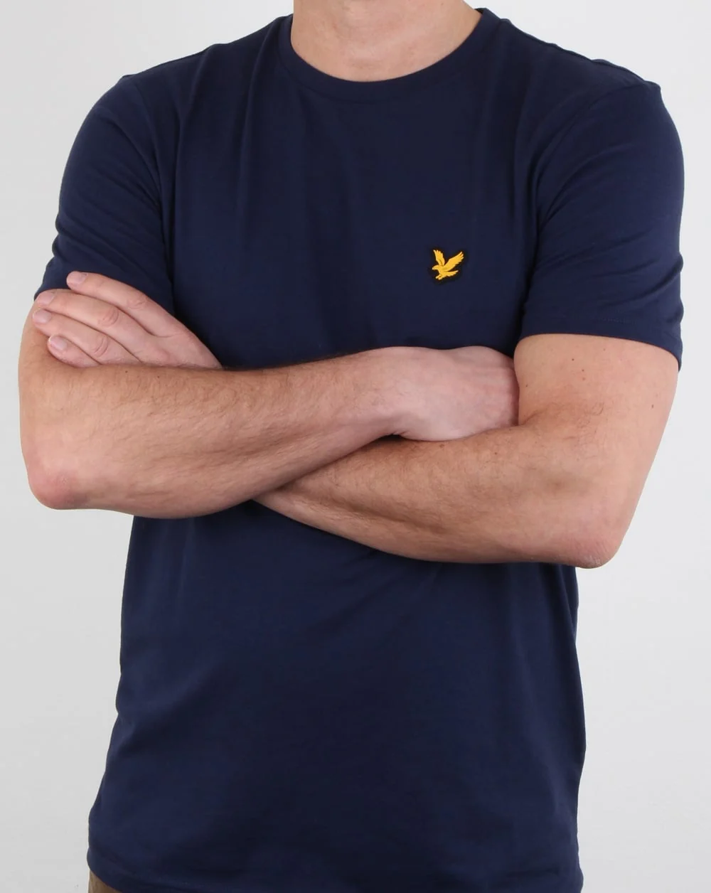 Lyle And Scott Fitness Martin T Shirt Navy - Image 4