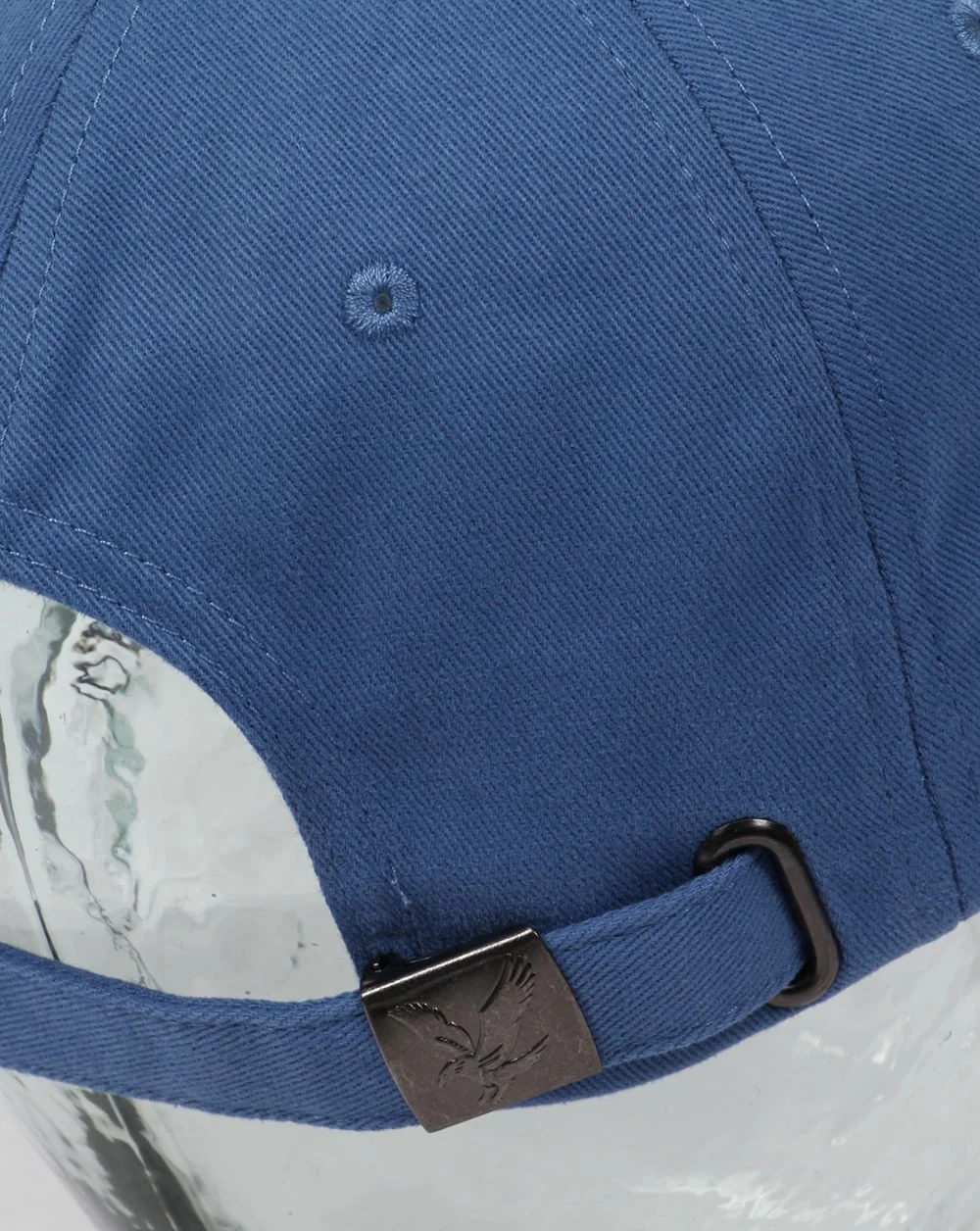Lyle And Scott Golf Baseball Cap Dusty Blue - Image 3