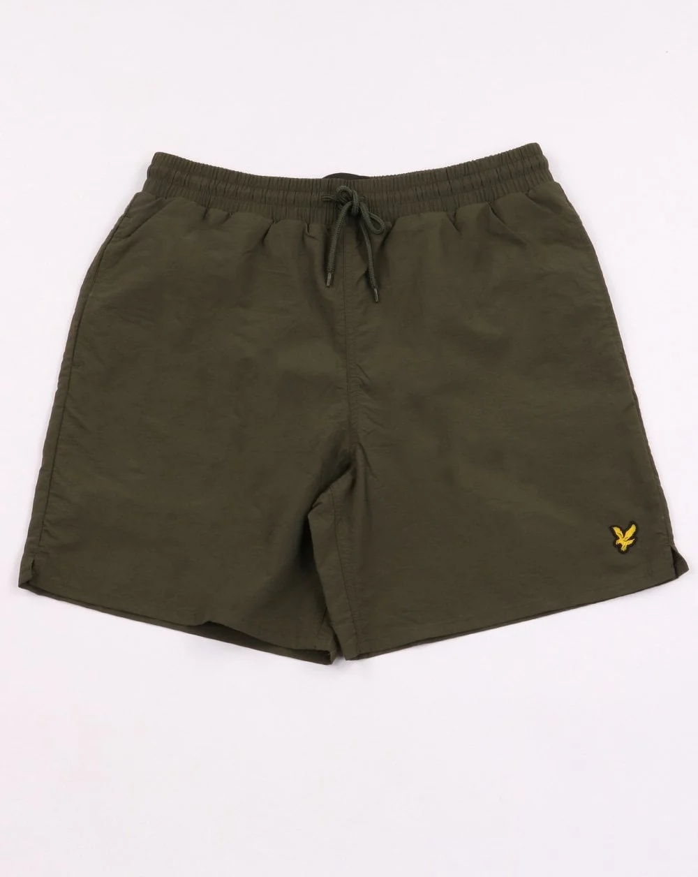 Lyle And Scott Plain Swim Shorts Dark Sage