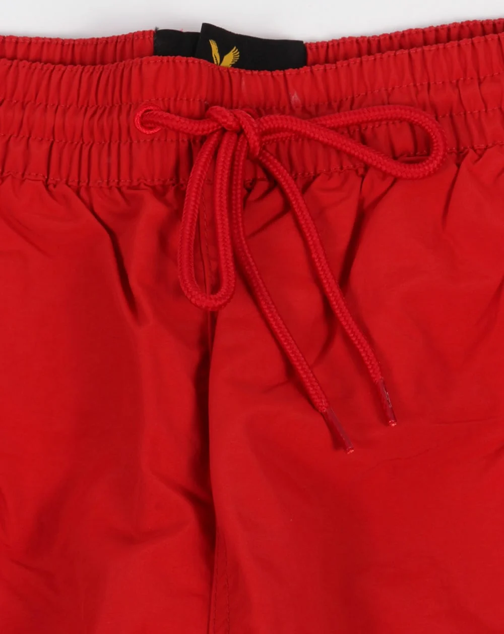 Lyle And Scott Plain Swim Shorts Racing Red - Image 2