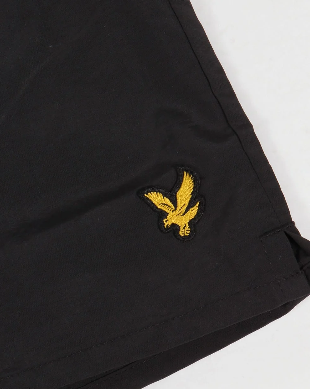 Lyle And Scott Plain Swim Shorts True Black - Image 3
