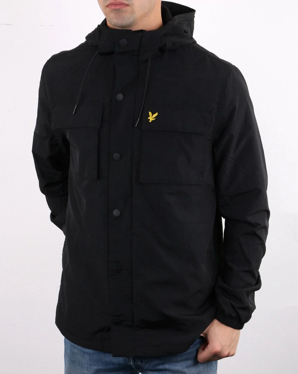 Lyle And Scott Pocket Jacket True Black - Image 2