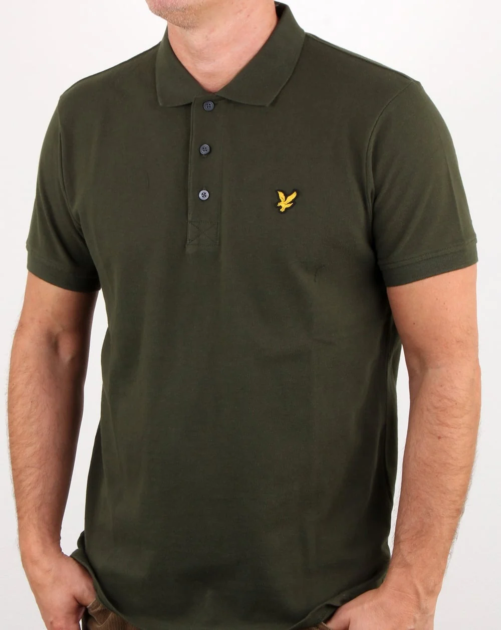 Lyle And Scott Polo Shirt Leaf Green