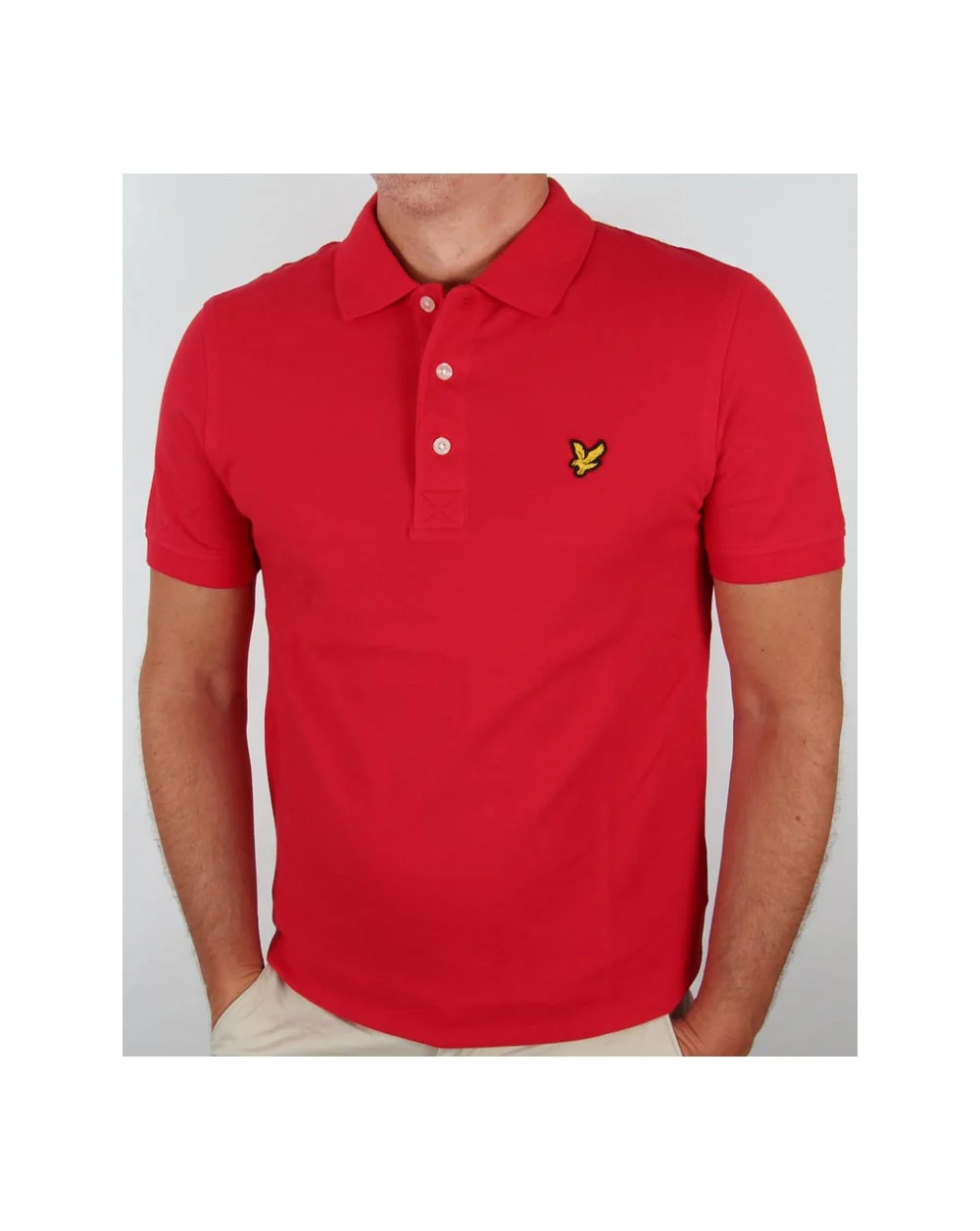 Lyle And Scott Polo Shirt Red