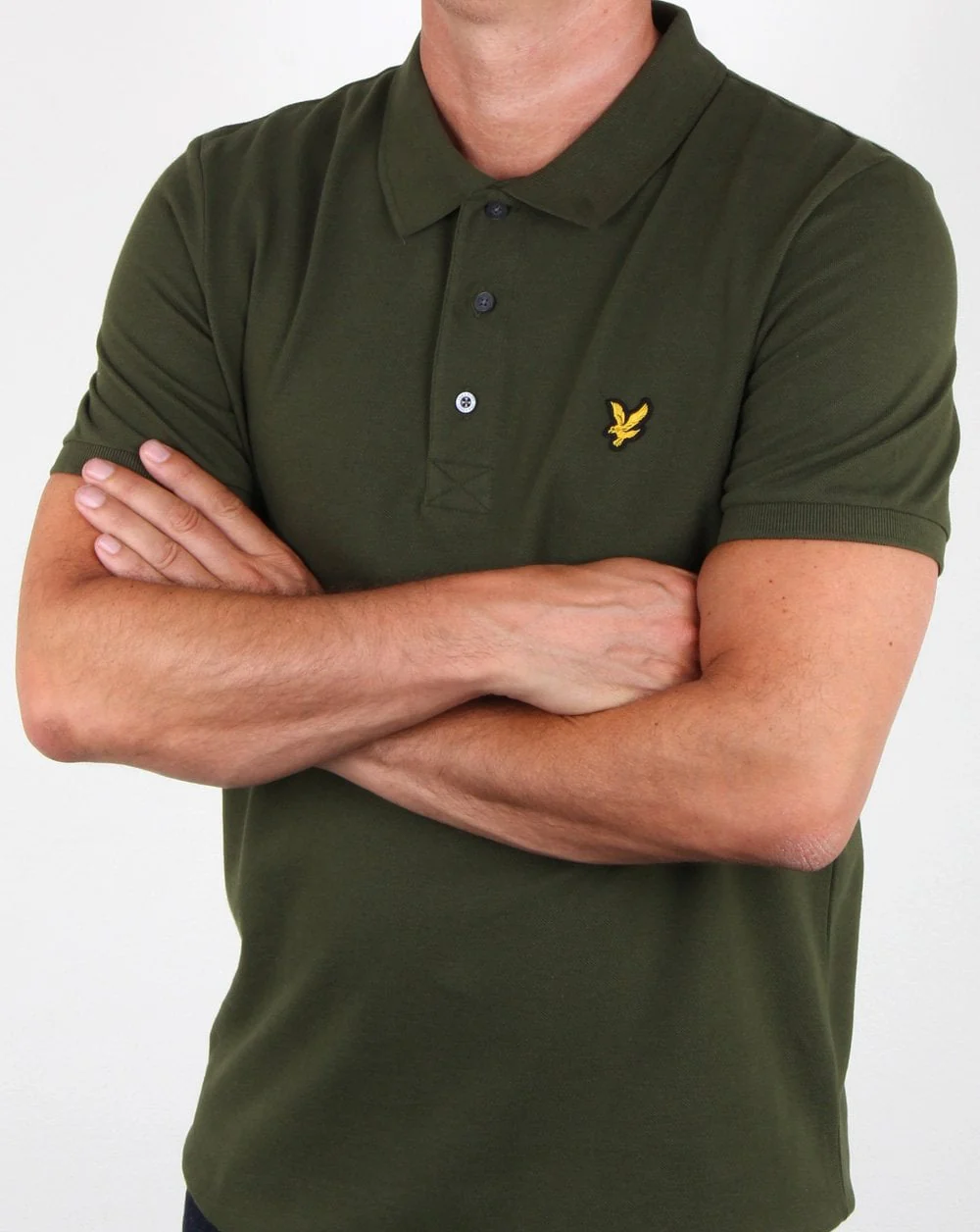 Lyle And Scott Polo Shirt Woodland Green