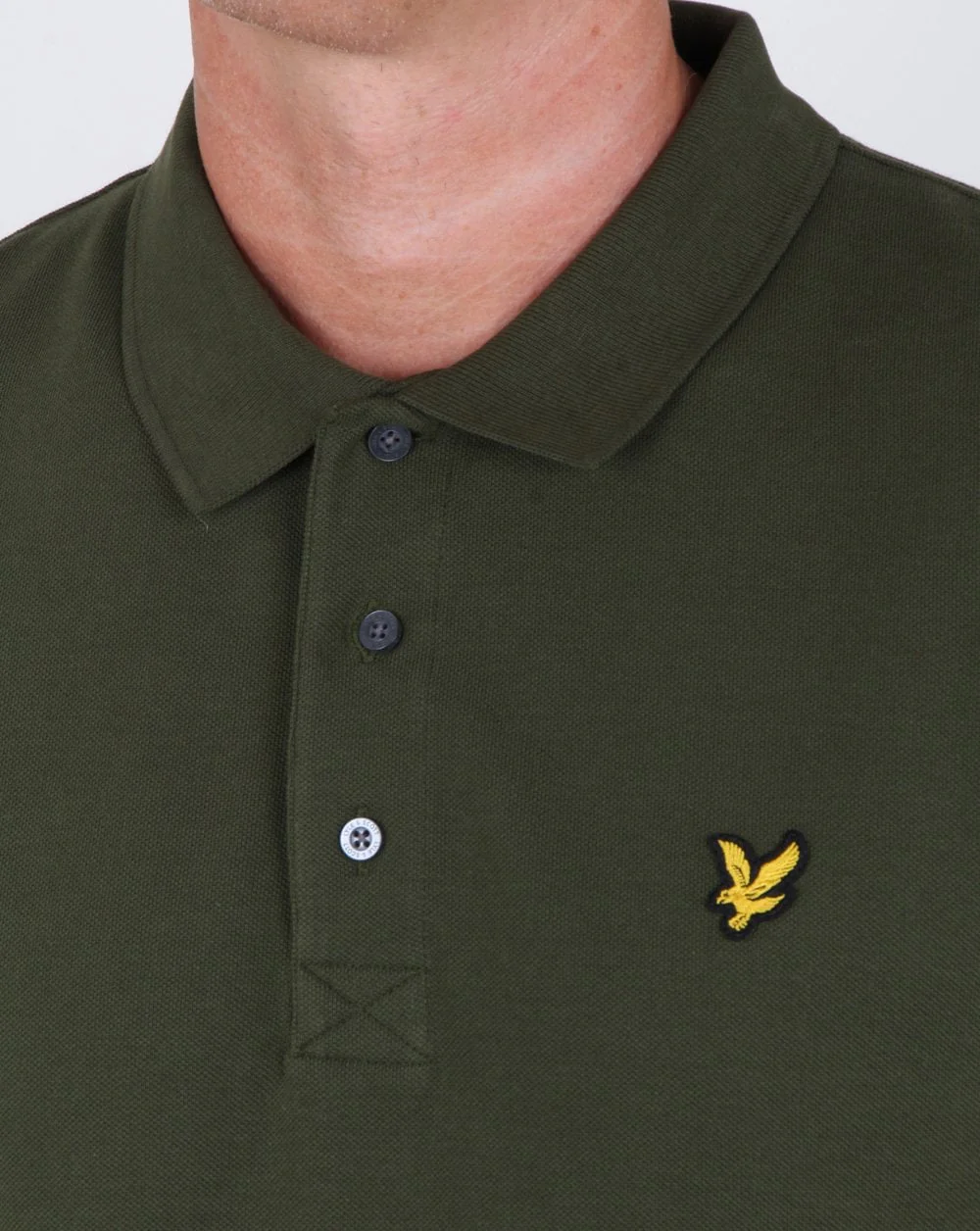 Lyle And Scott Polo Shirt Woodland Green - Image 2