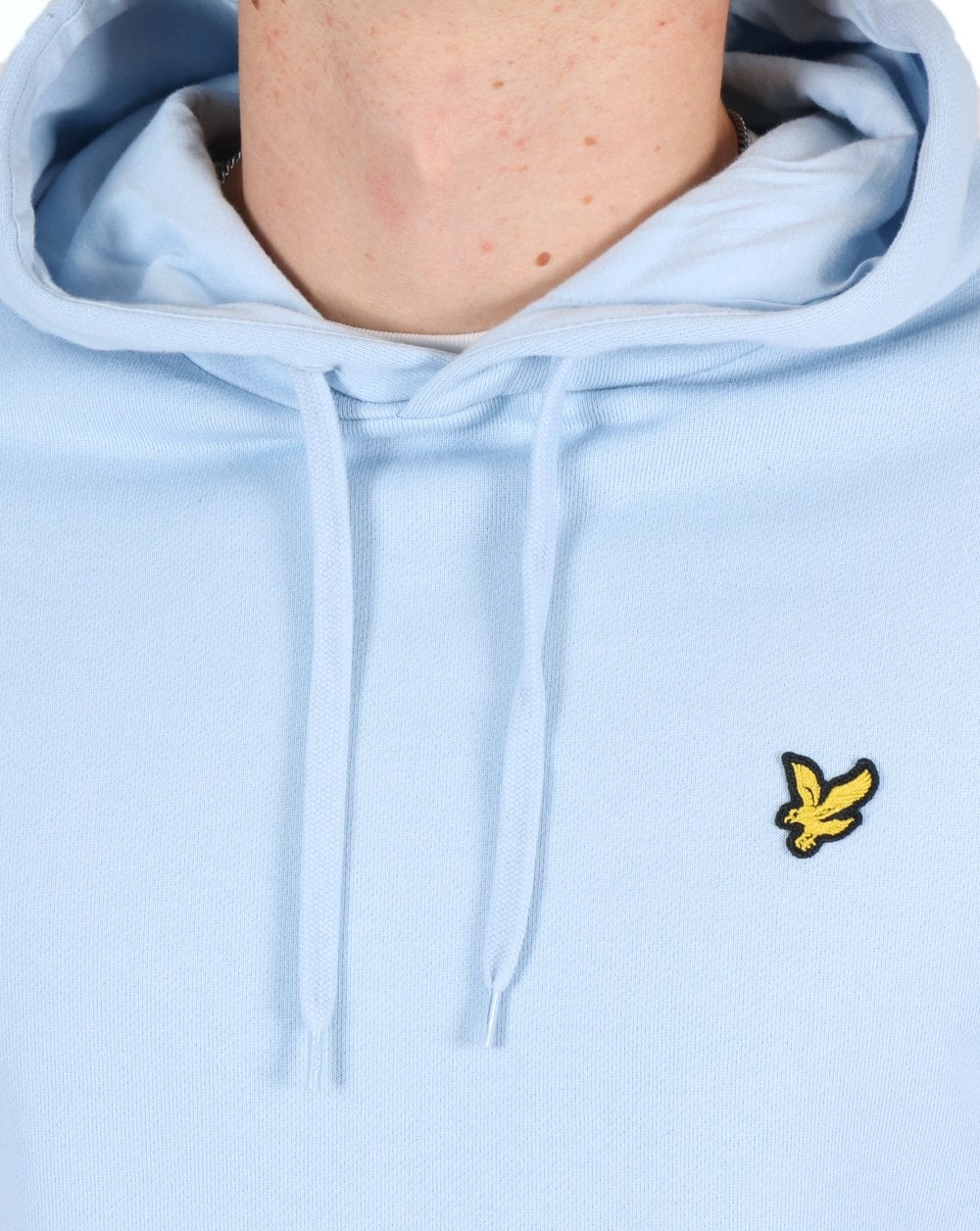 Lyle And Scott Pullover Hoodie Light Blue - Image 2
