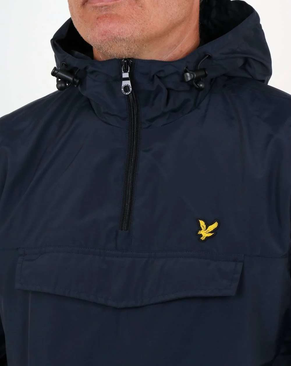 Lyle And Scott Qtr Zip Jacket Navy - Image 2