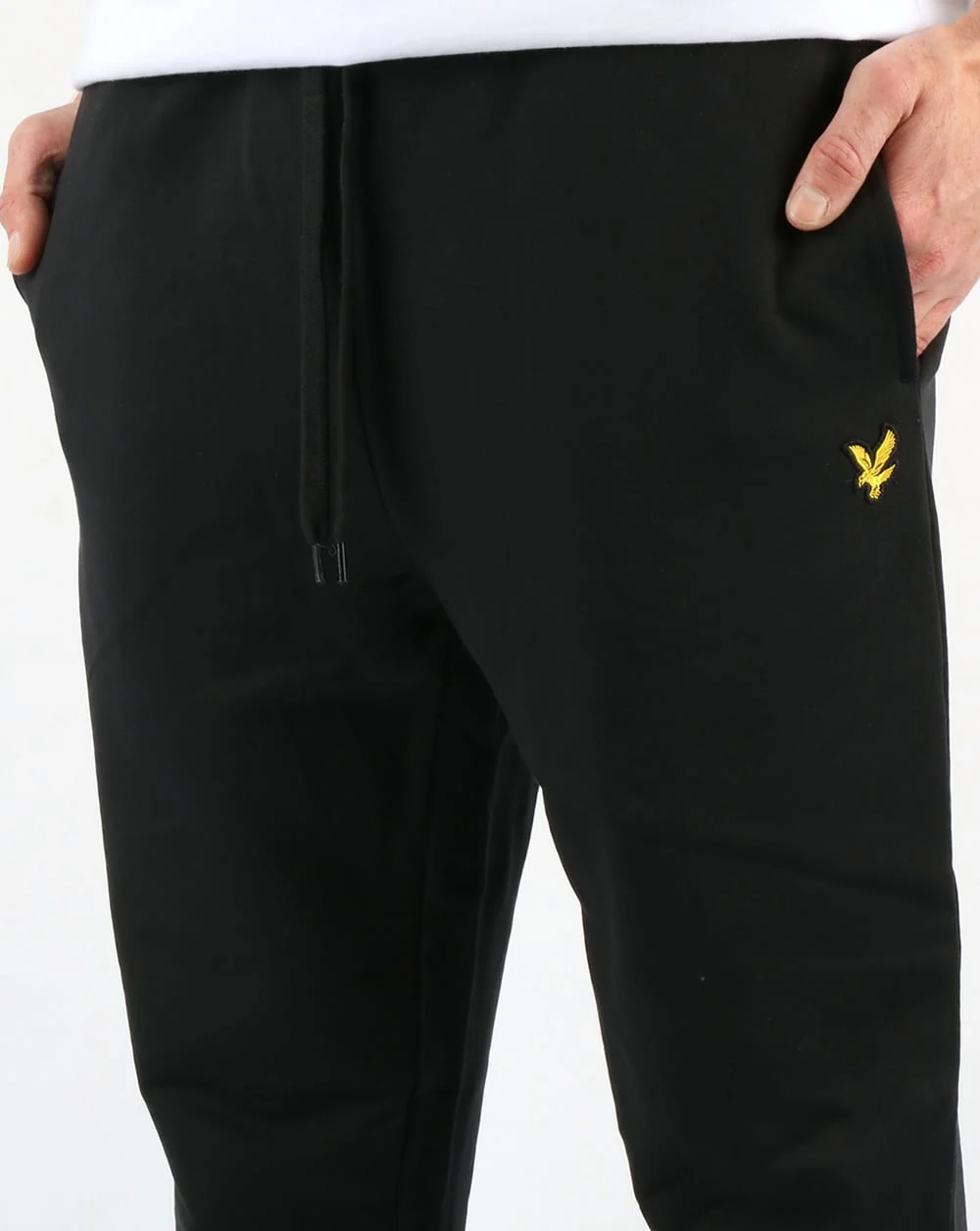 Lyle And Scott Slim Sweatpant True Black - Image 2