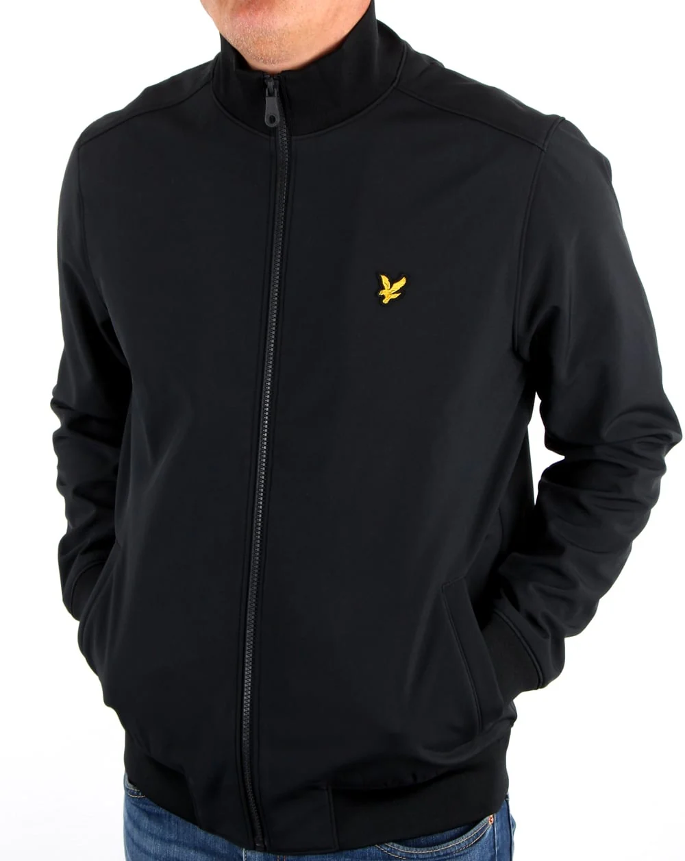 Lyle And Scott Soft Shell Jacket Black - Image 3