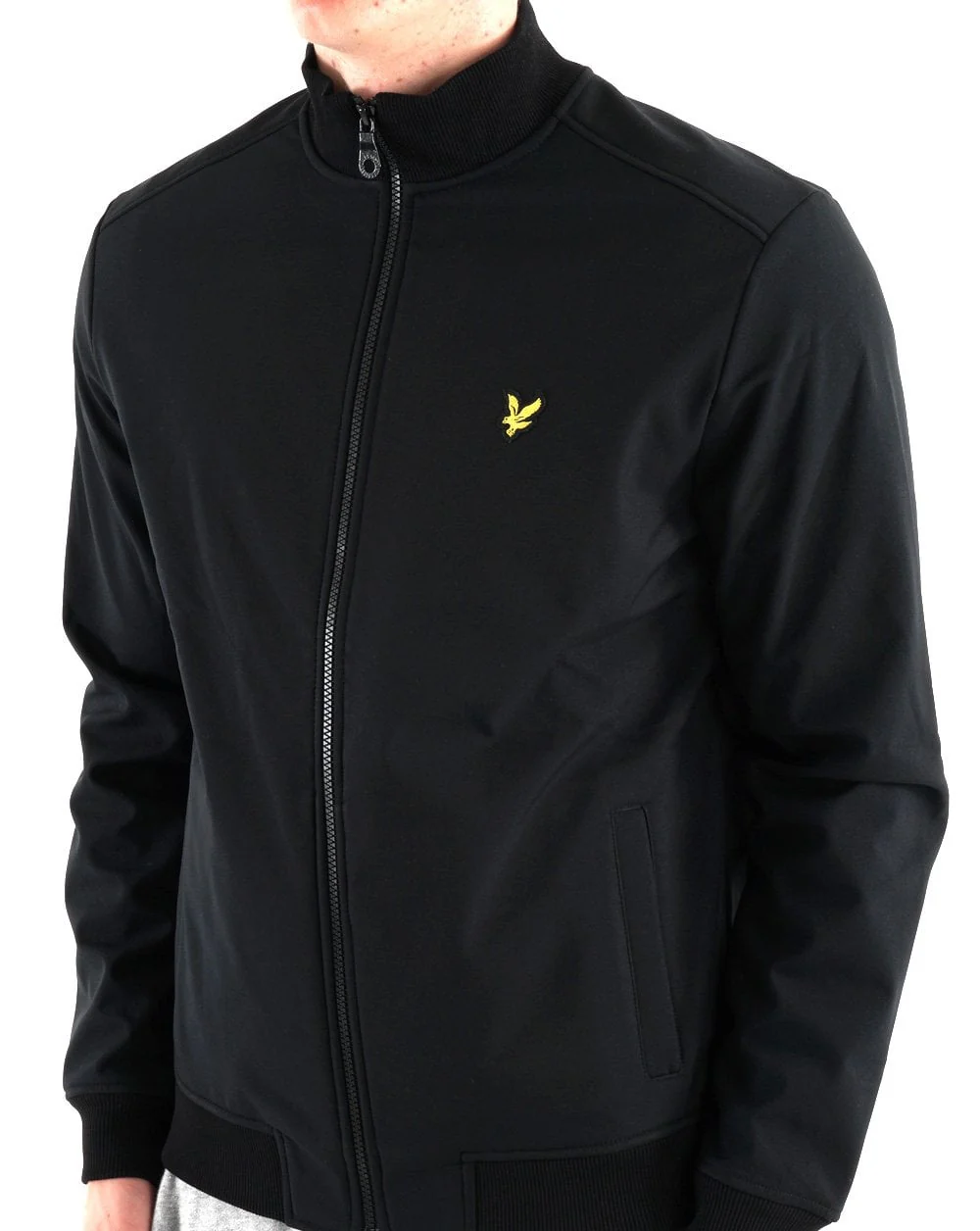 Lyle And Scott Softshell Jacket Black