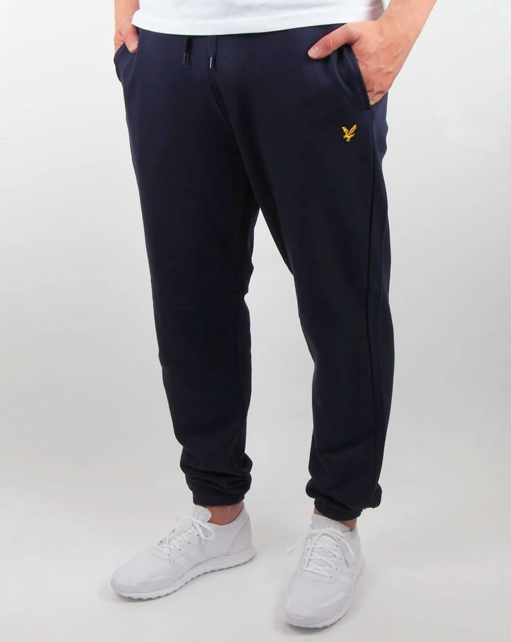 Lyle And Scott Sweat Pants Navy - Image 2