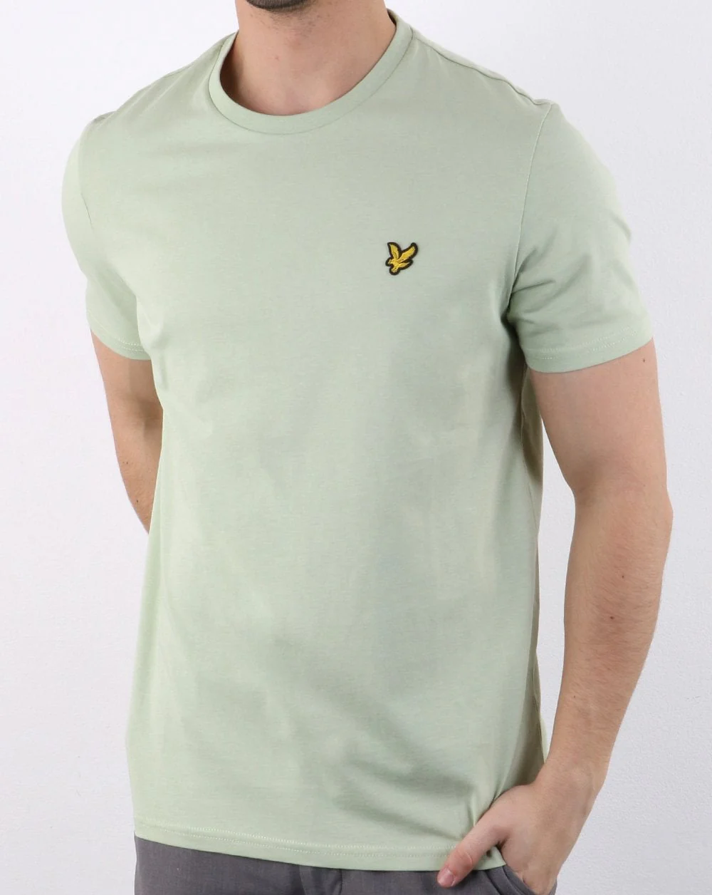 Lyle And Scott T-shirt Light Green - Image 2