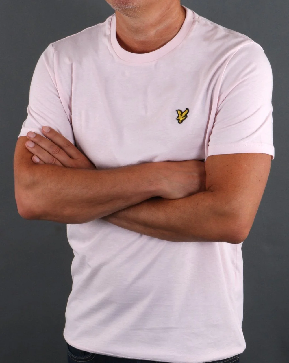 Lyle And Scott T-shirt Stonewash Pink - Image 4
