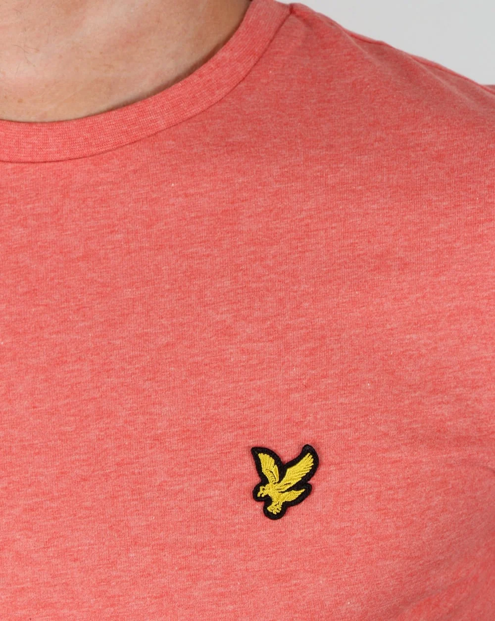 Lyle And Scott T-shirt Terracotta Marl - Image 2