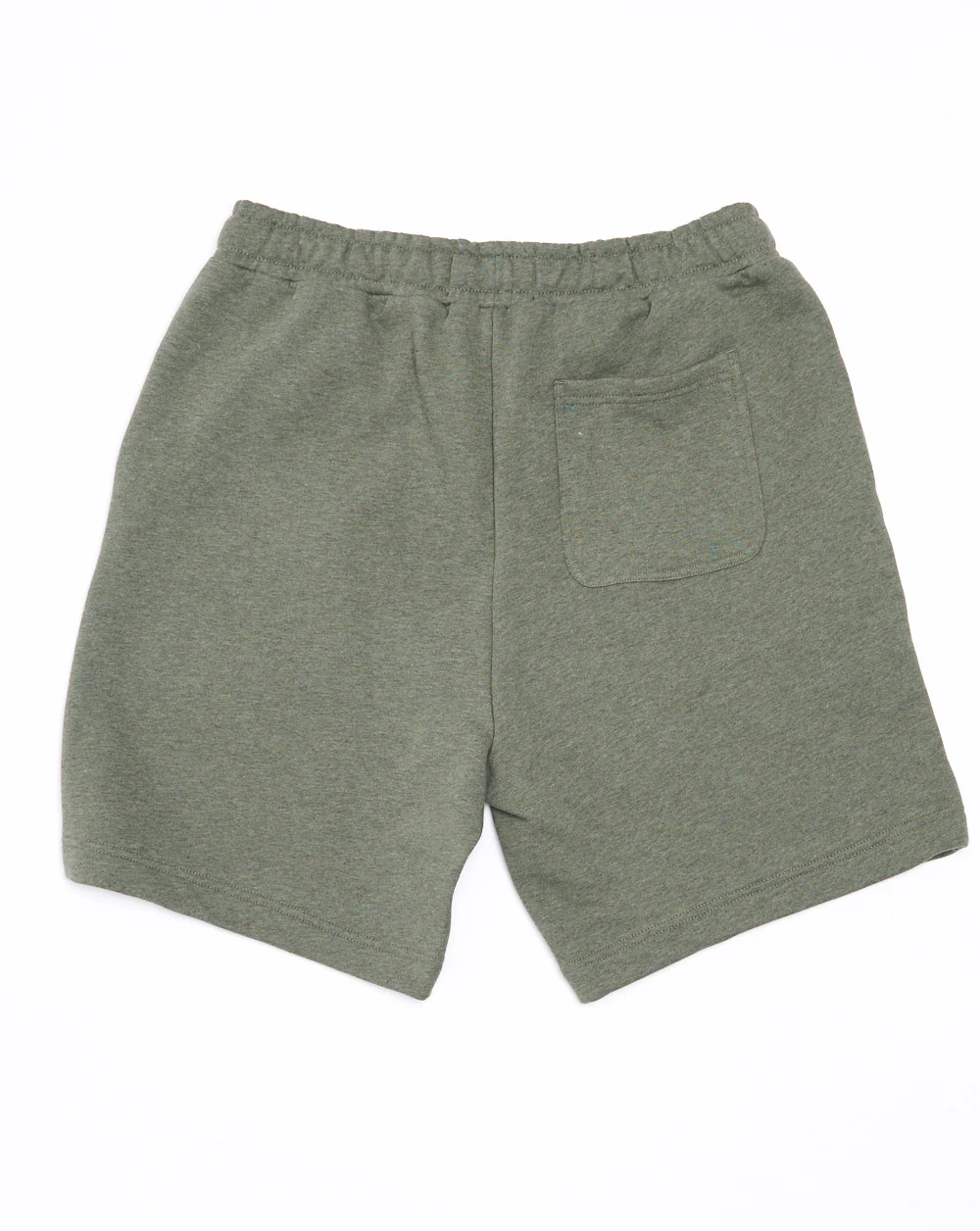Lyle & Scott Tri Marl Sweat Shorts Khaki Green - Image 3
