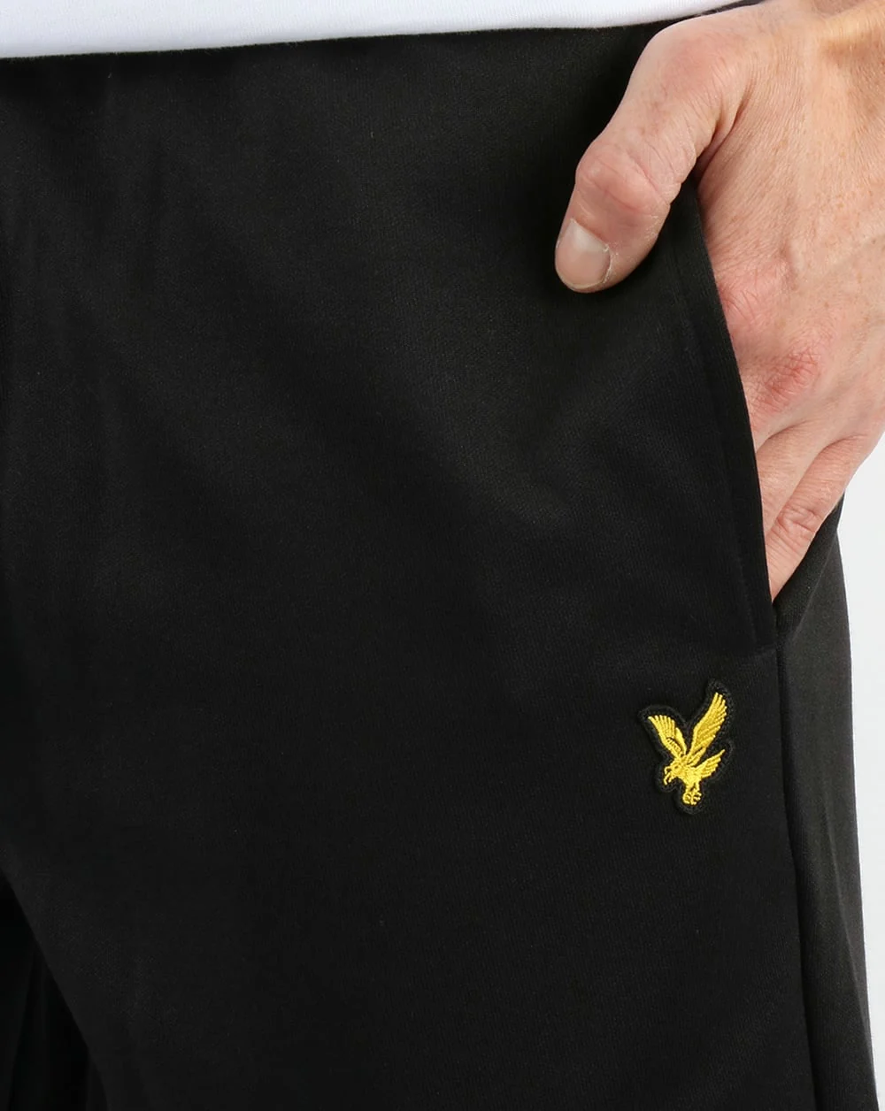 Lyle And Scott Tricot Jogger True Black - Image 2