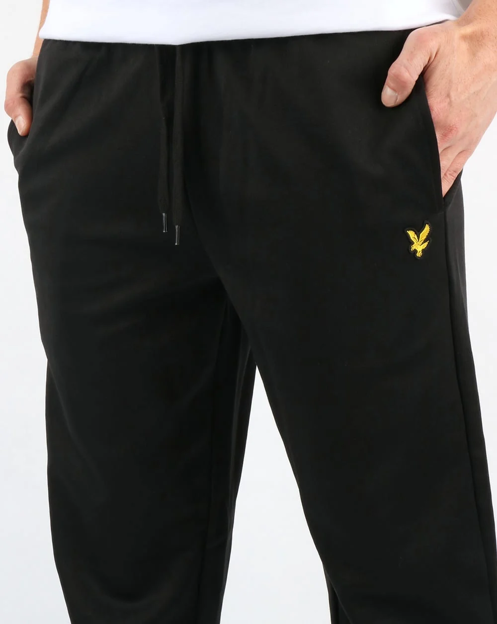 Lyle And Scott Tricot Jogger True Black - Image 3