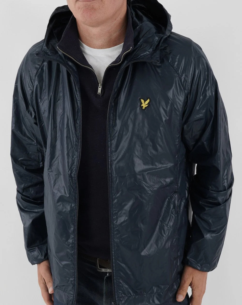 Lyle & Scott Lightweight Jacket Dark Navy - Image 4