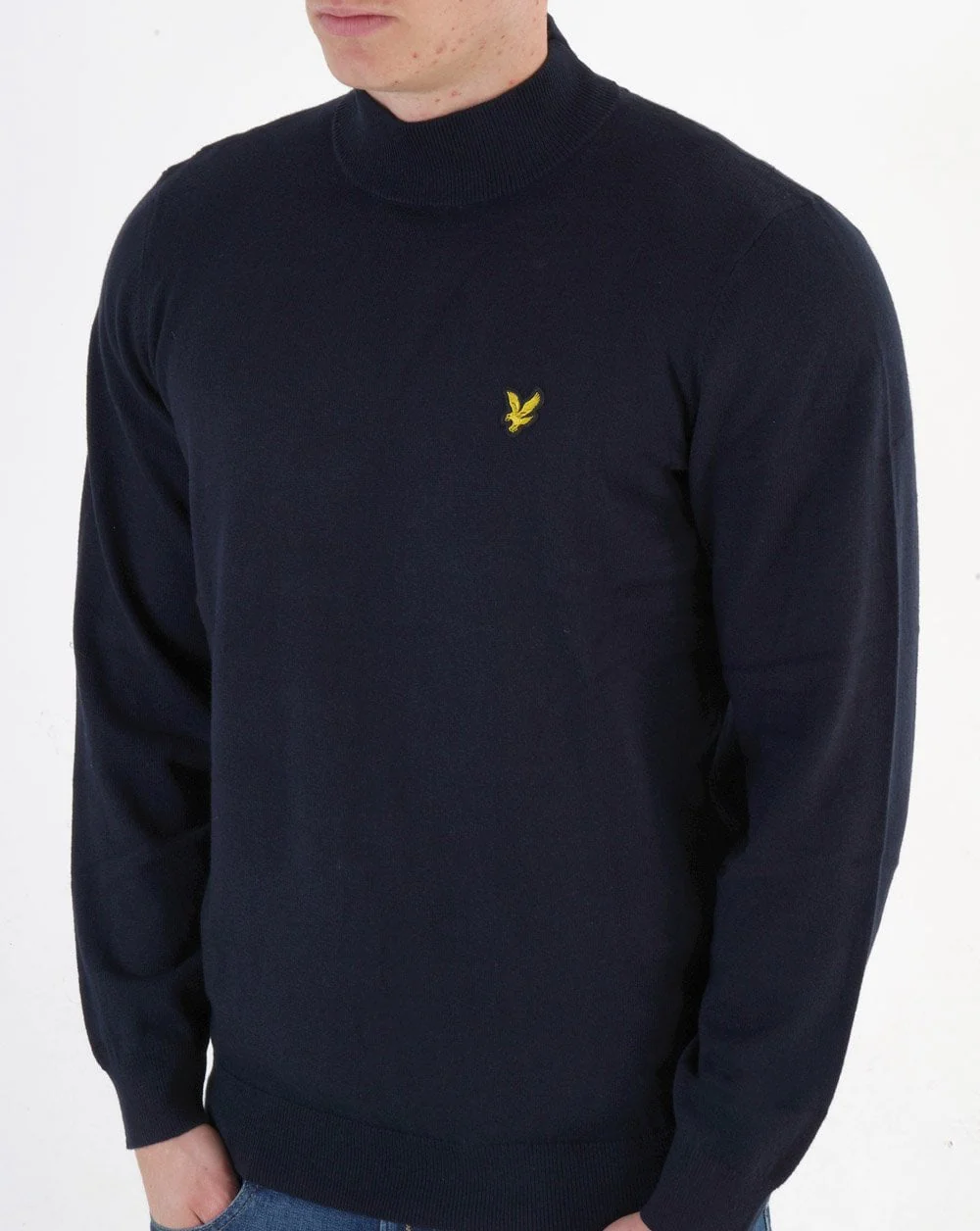 Lyle & Scott Turtle Jumper Dark Navy - Image 2