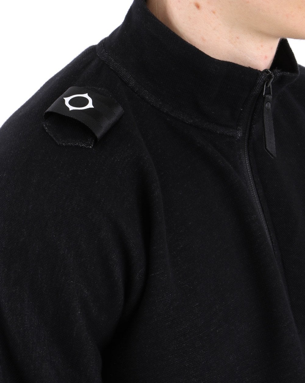 MA.STRUM 1/4 Zip Top Black - Image 2