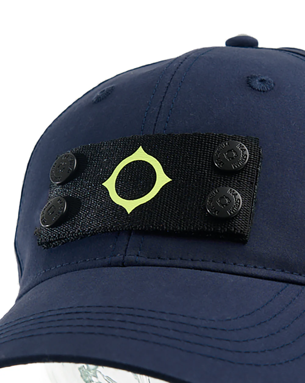 MA.STRUM Badge Baseball Cap Ink Navy - Image 2