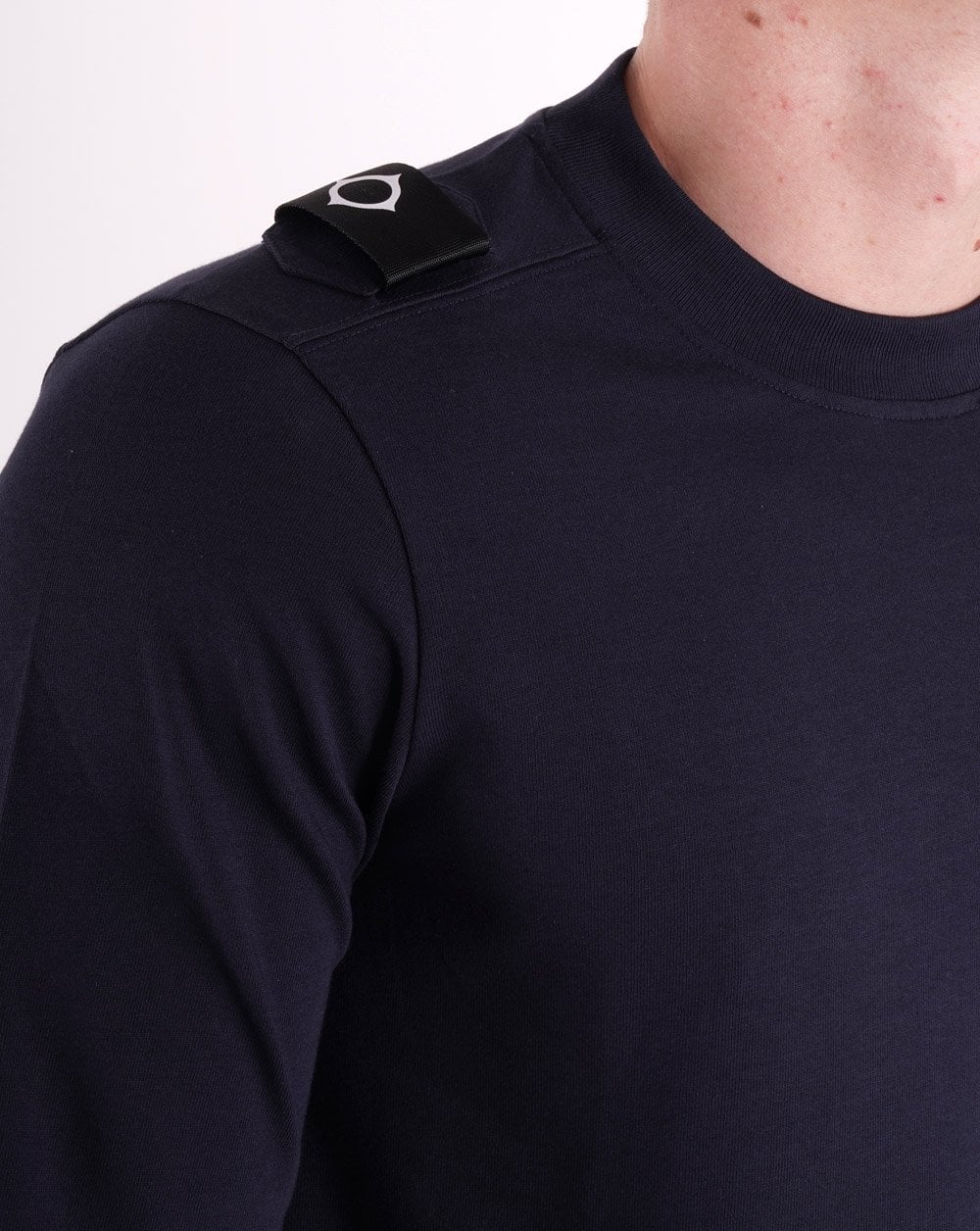 Ma.strum Cargo Pocket Light Sweat Navy - Image 2