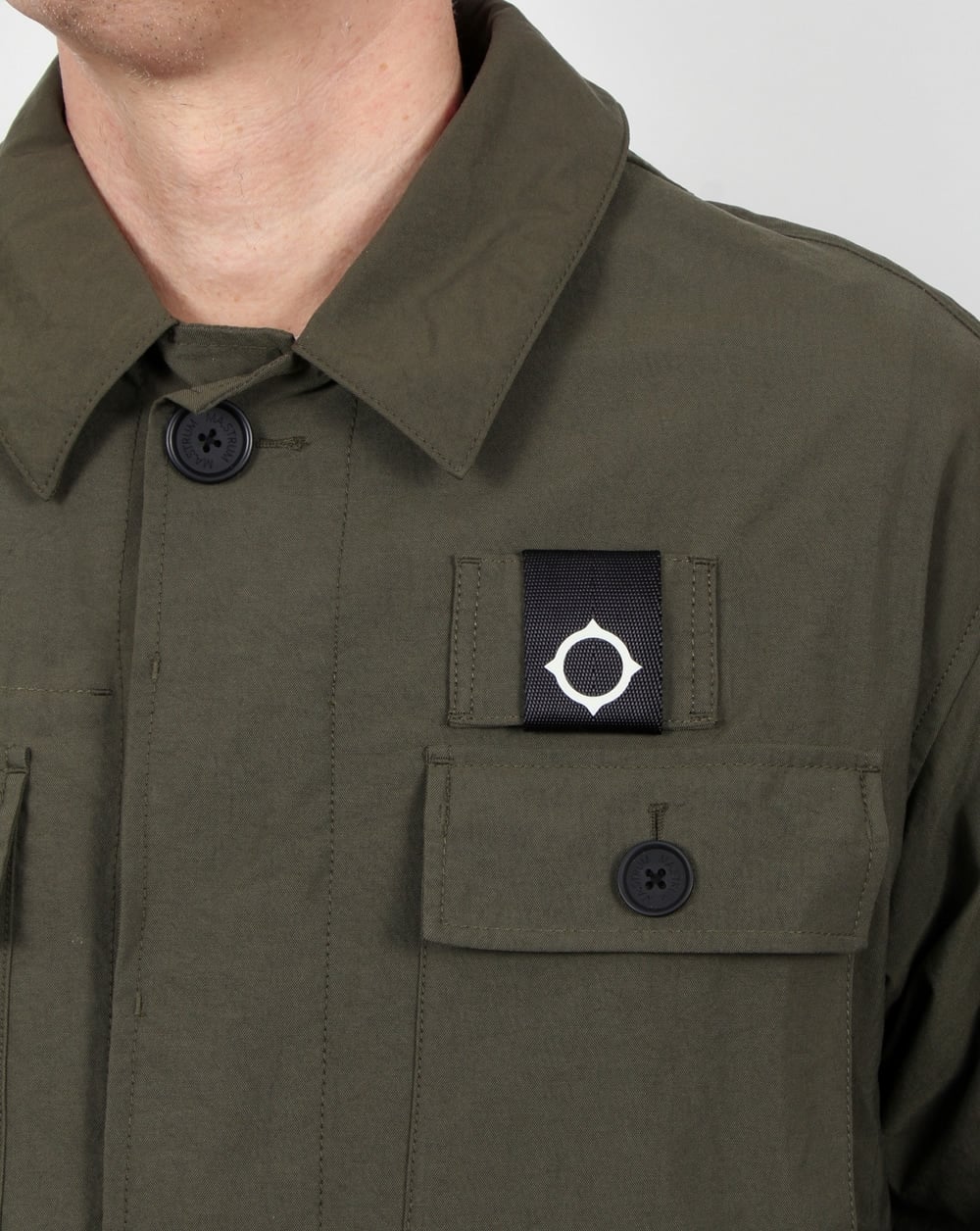 Ma.strum Charioteen Field Jacket Dark Olive - Image 4