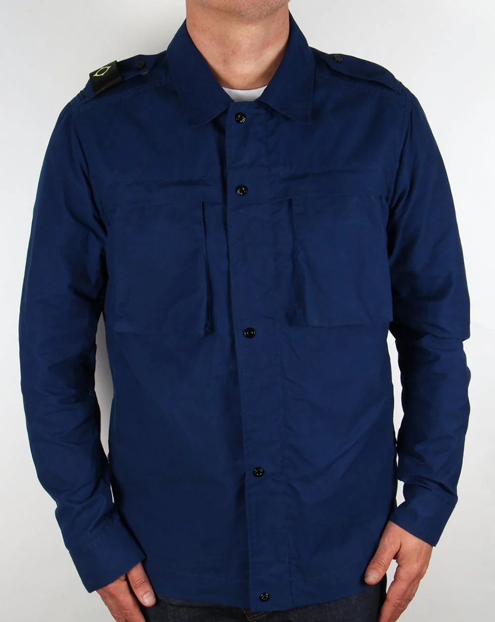 Ma.strum Clipper Cargo Overshirt Northern Blue