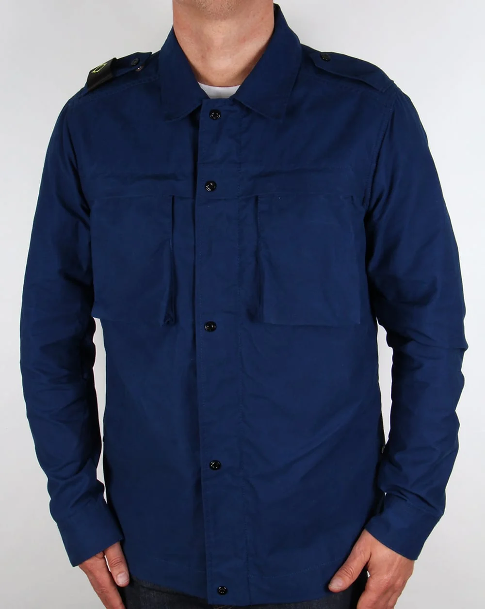 Ma.strum Clipper Cargo Overshirt Northern Blue - Image 3