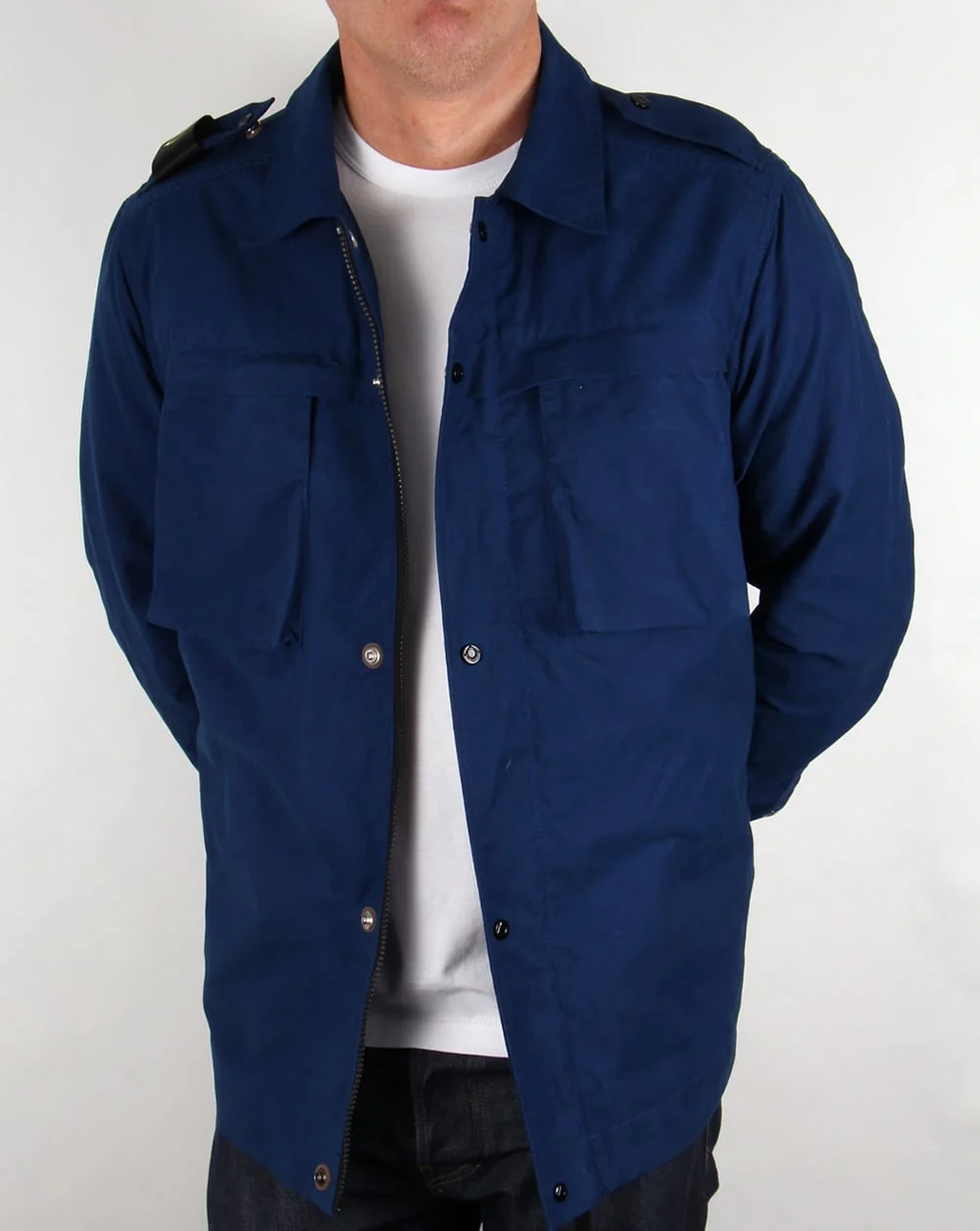 Ma.strum Clipper Cargo Overshirt Northern Blue - Image 4