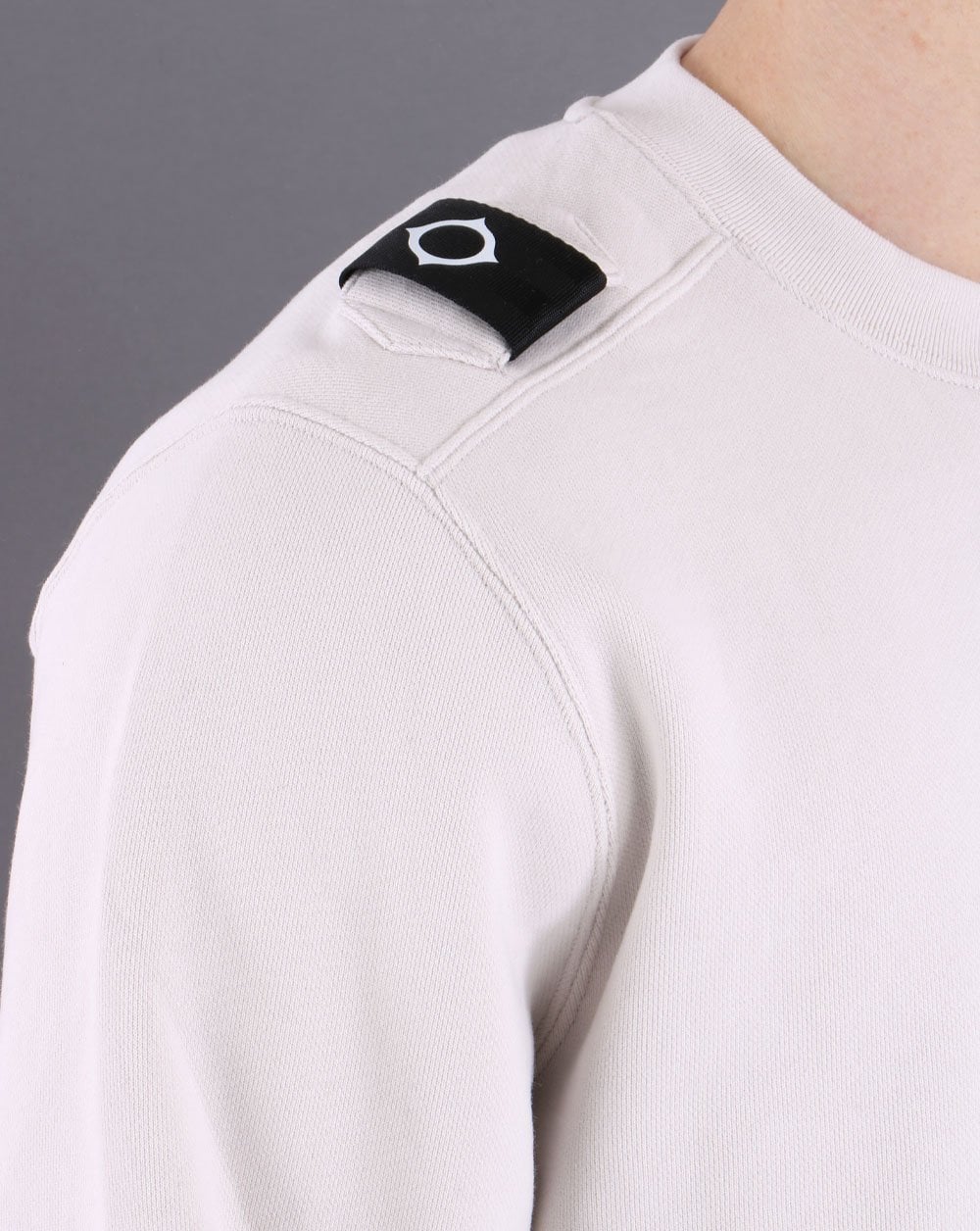 MA.STRUM Core Crew Sweatshirt Aluminium - Image 2