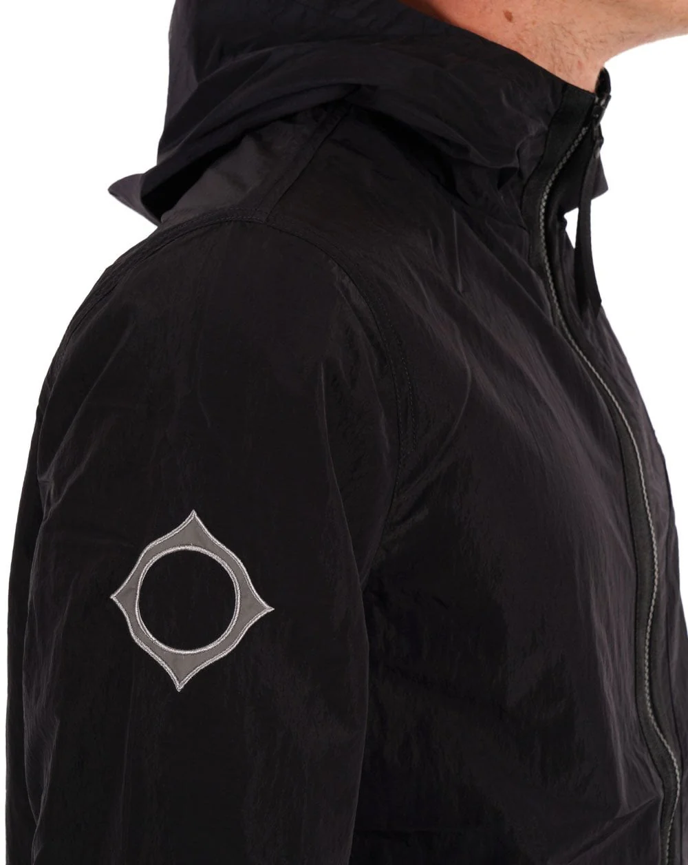 MA.STRUM Guard Hooded Jacket Black