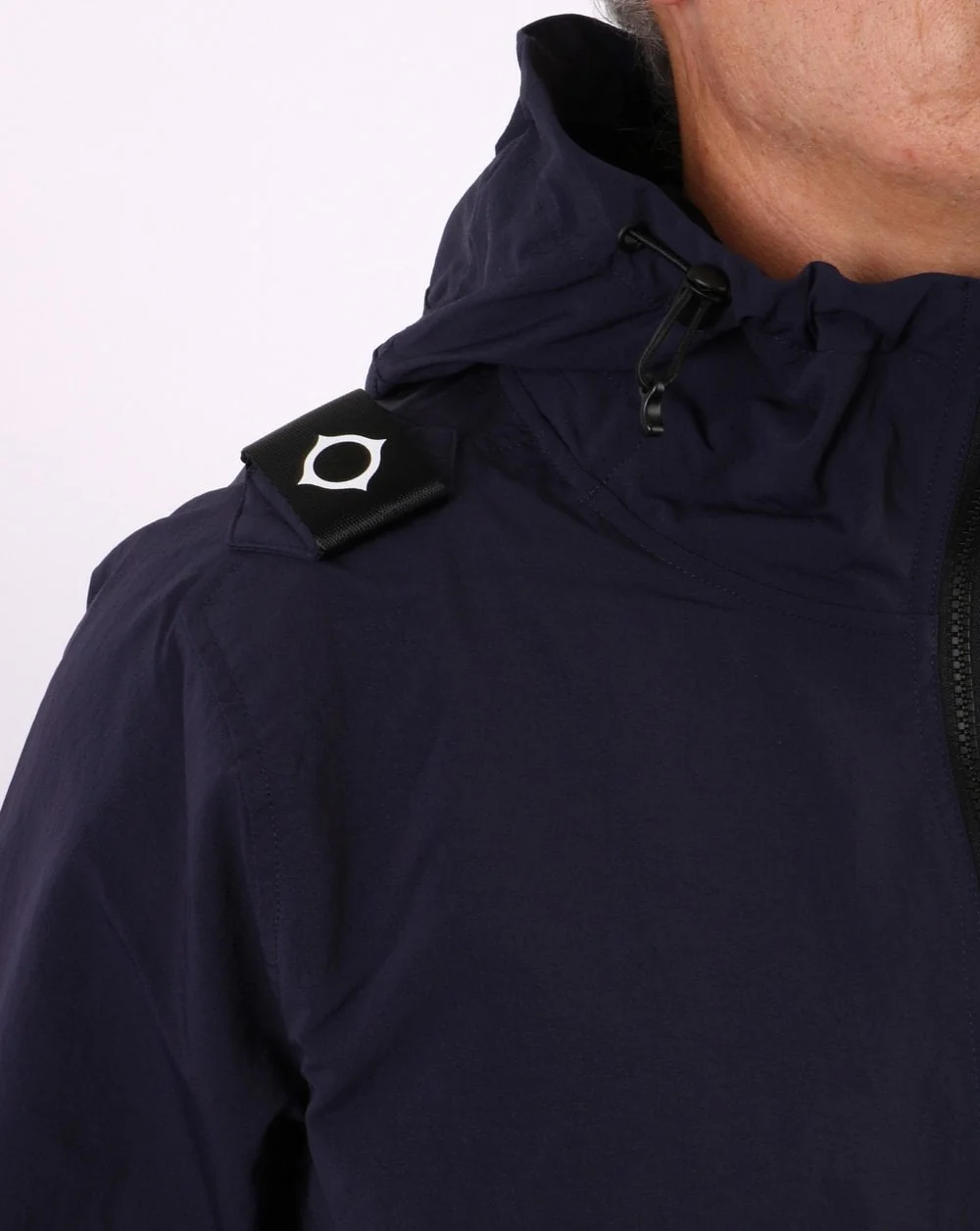 MA. STRUM Hooded Jacket Dark Navy - Image 2