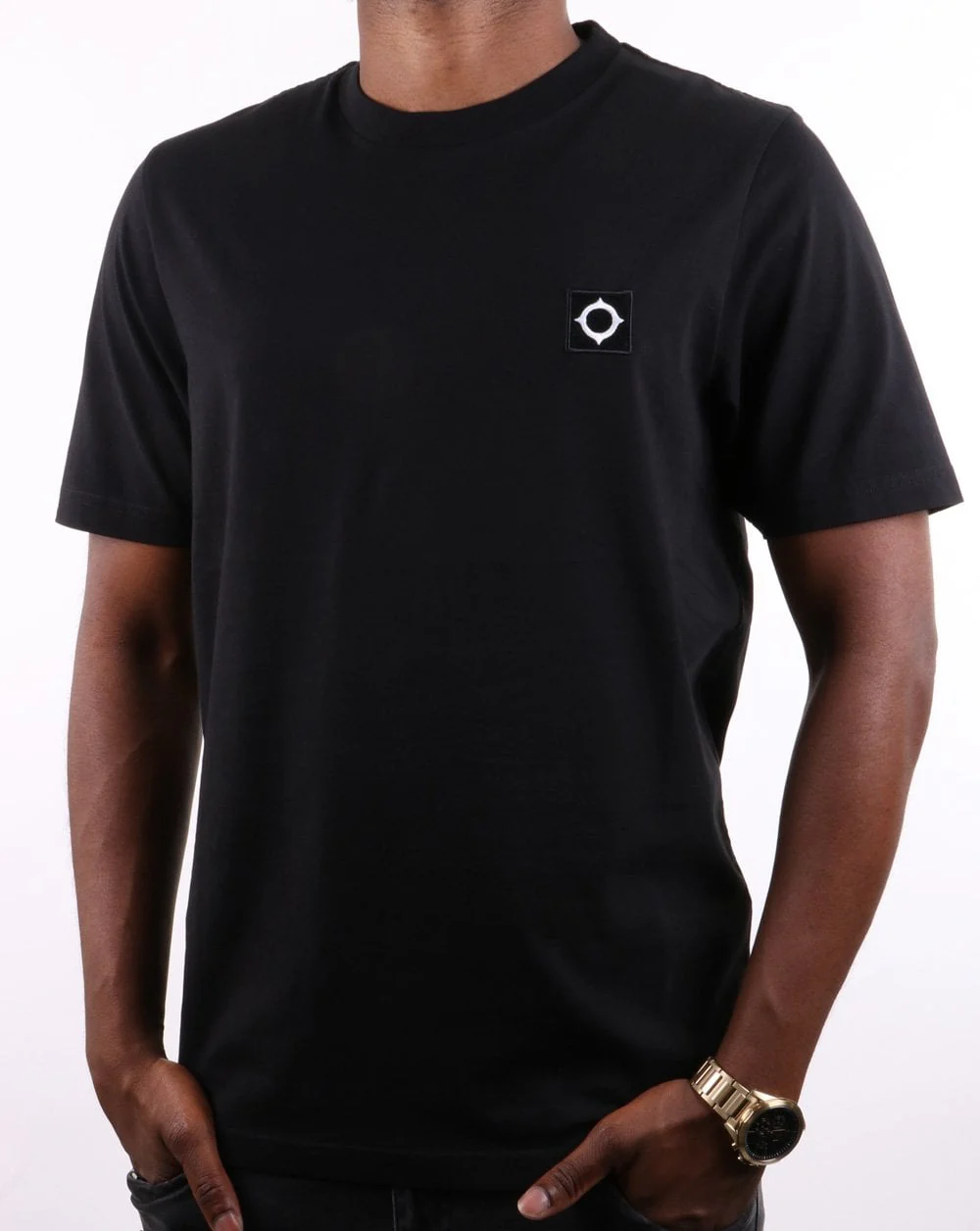 Ma.strum Icon T Shirt Jet Black