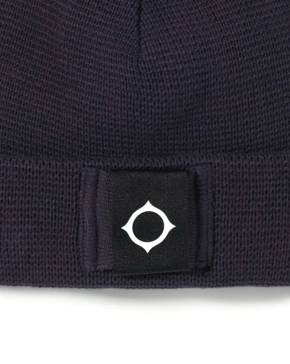 MA.STRUM Milano Knit Beanie Ink Navy - Image 2