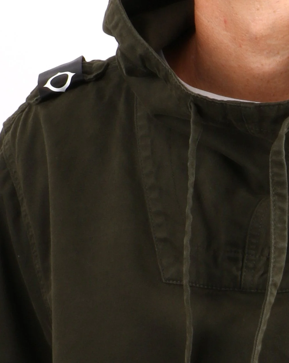 Ma.strum Overhead Hooded Smock Green - Image 2