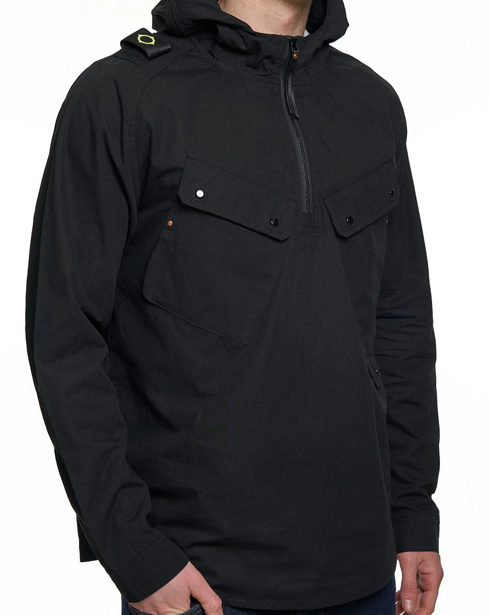MA.STRUM Receptor Smock Jet Black - Image 3