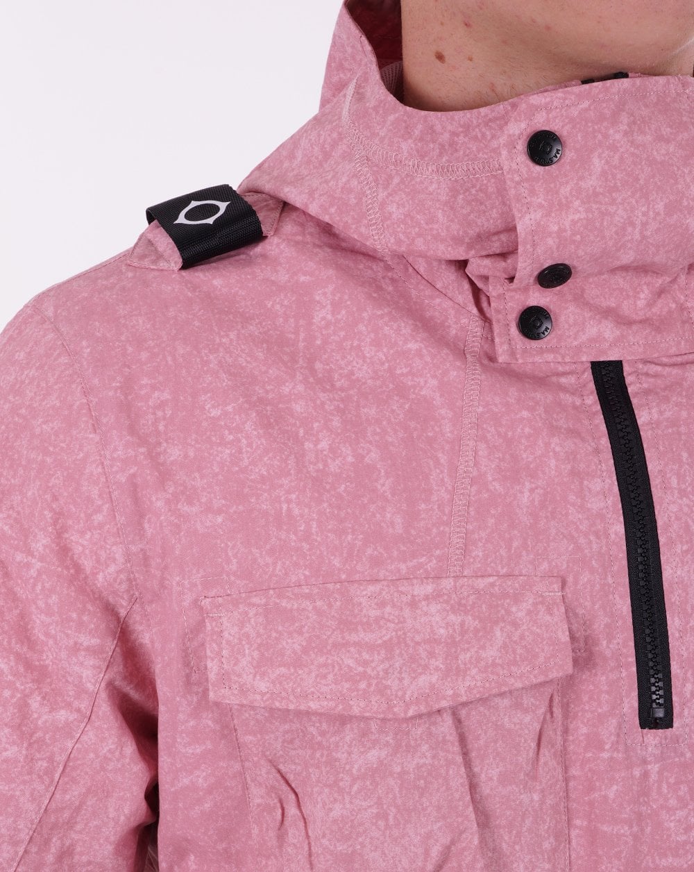 Ma.strum Tie Dye Smock Mud Pink - Image 2