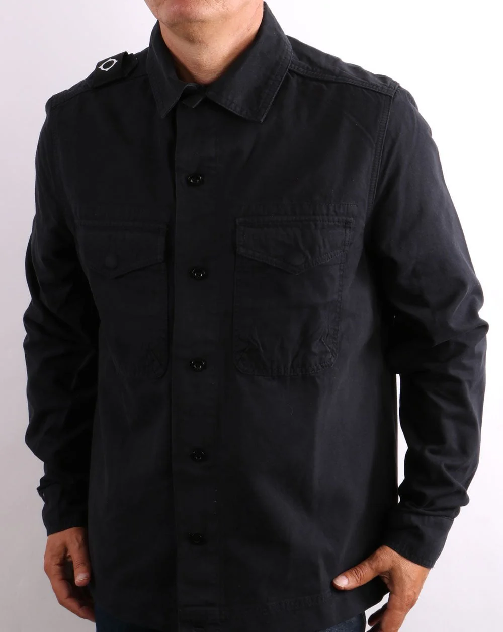 Ma.strum Two Pocket Gd Overshirt Dark Navy
