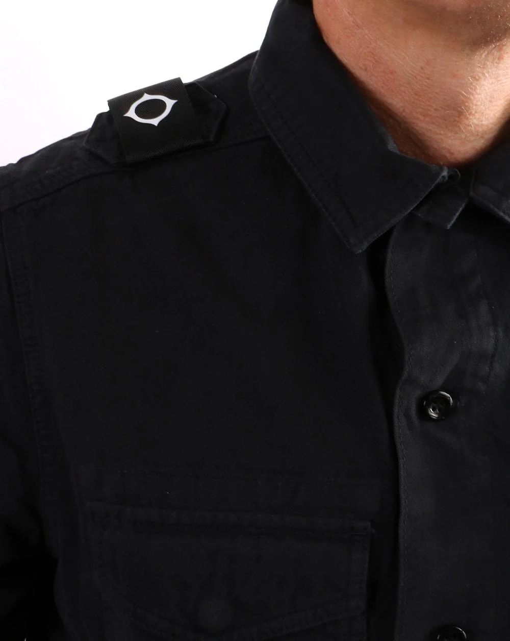 Ma.strum Two Pocket Gd Overshirt Dark Navy - Image 2