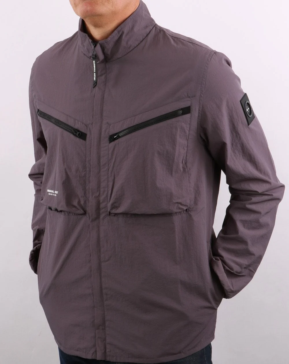 Marshall Artist Airscape Overshirt Pale Purple - Image 2