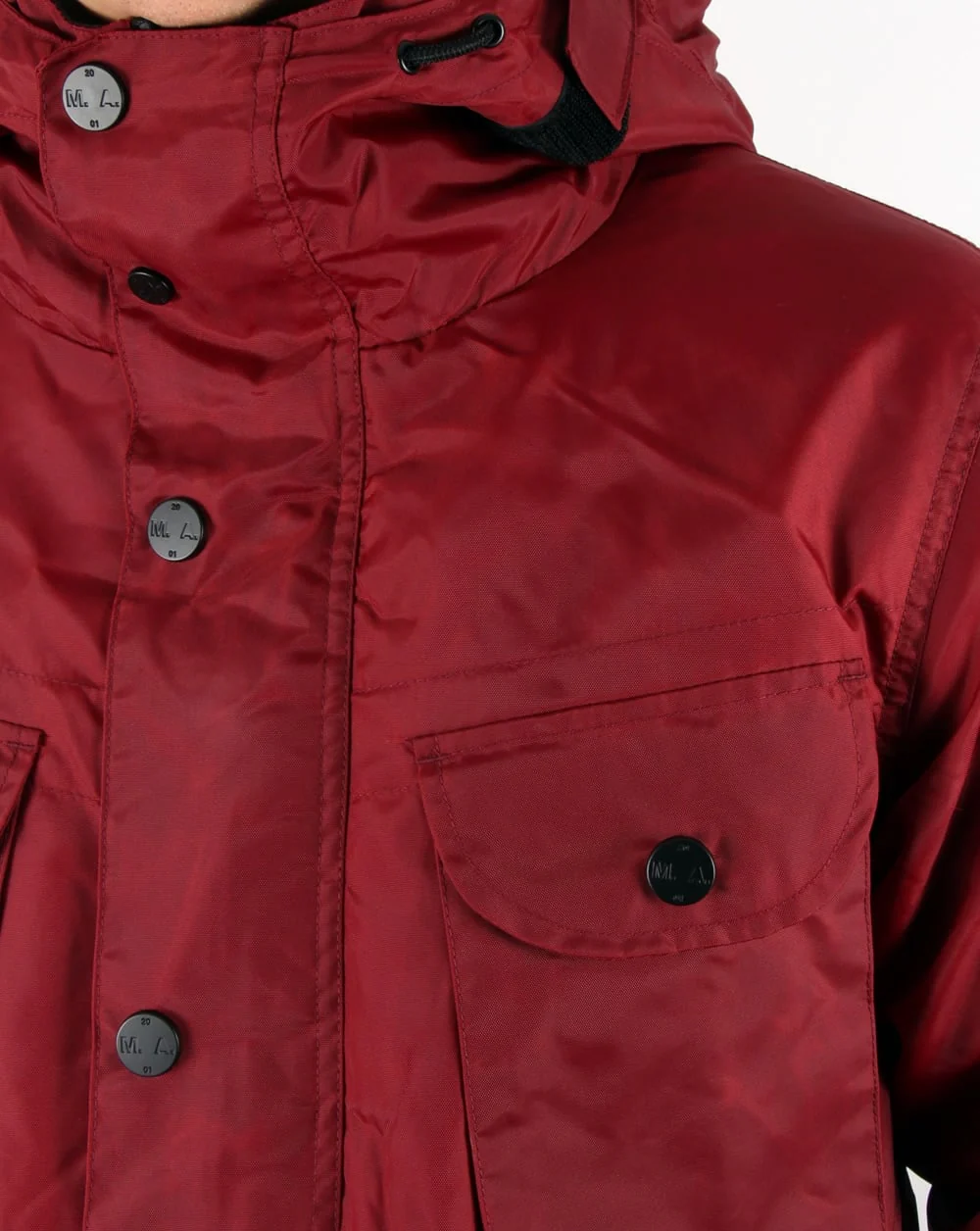 Marshall Artist Durawax Snow Parka Imperial Red - Image 2