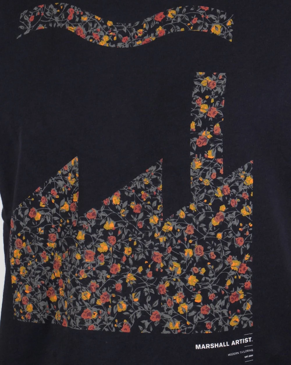 Marshall Artist Factory T-shirt Midnight Navy - Image 2